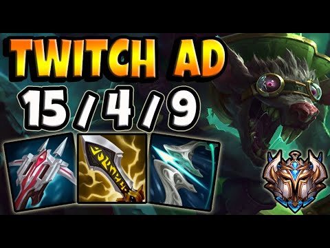 Twitch ADC vs Aphelios - EUW Challenger Patch 11.18 ✅