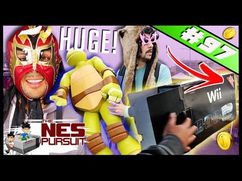 TheNesPursuit - As Big as RETRO gets - $5 STUPID gift CHALLENGE - Episode 97