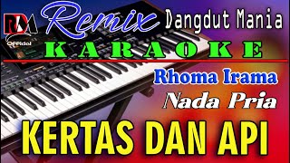 Download lagu Kertas Dan Api - Karaoke (Nada Pria) Mansyur S - Dj Mix Dut Orgen Tunggal mp3