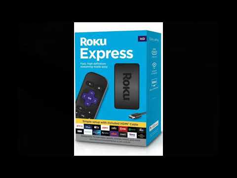 Roku Express | HD Streaming Media Player with High Speed HDMI Cable and Simple Remote