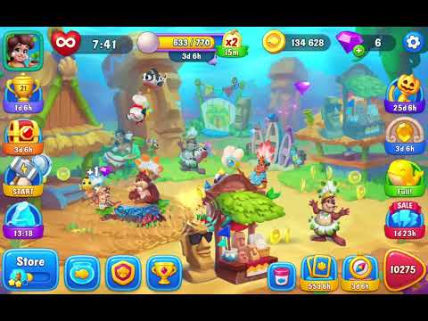 Fishdom Level 10274 - Daily Log 612 | Feat. Failed 10275 |