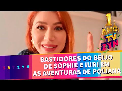 Gabi Petry revela os bastidores do beijo de Sophie e Iuri | TBTZYN