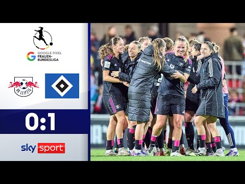 First win of the season for Bundesliga returnees | RB Leipzig vs. Hamburger SV | Highlights - Wom...