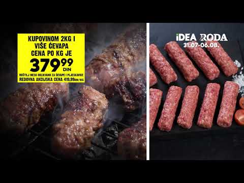 IDEA | Sveža ponuda 31.07 - 06.08.2020.