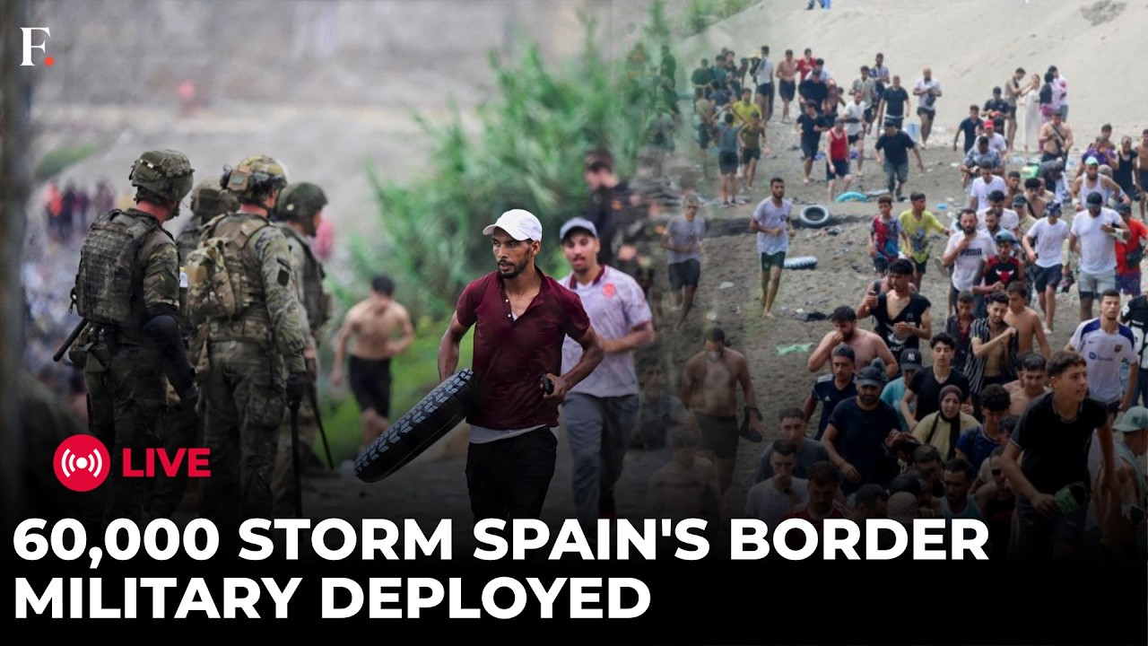 Spain Morocco Border LIVE: Spain Deploys Military After 60,000 Migrants Cross Border From Morocco