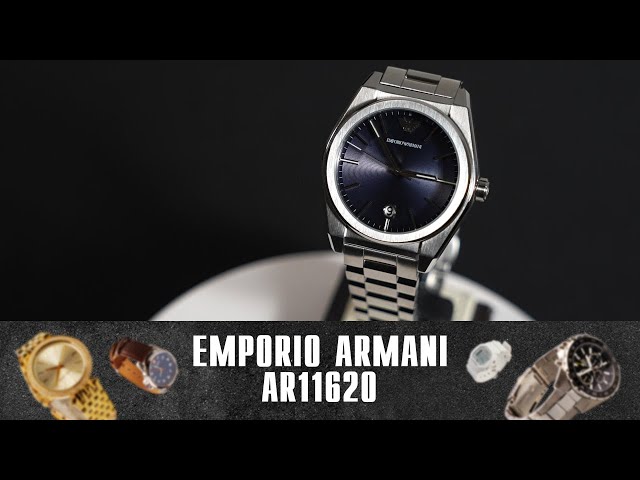 ساعة إمبوريو أرماني فيديريكو كوارتز رجالية - AR11620.A