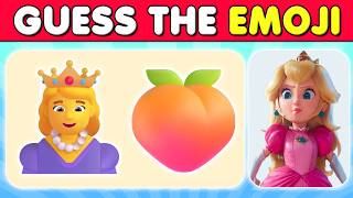 Guess the Super Mario Character by Emojis | Super Mario Emoji Quiz Edition |   Quiz Universe