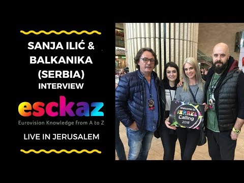 ESCKAZ in Tel Aviv: Interview with Sanja Ilić & Balkanika (Serbia)