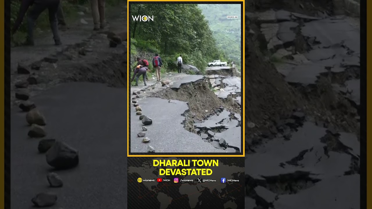 Uttarkashi Cloudburst Triggers Deadly Flash Floods | 4 Dead, 60+ Missing in Dharali | WION
