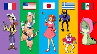 Cartoons From Different Countries | Pt.116