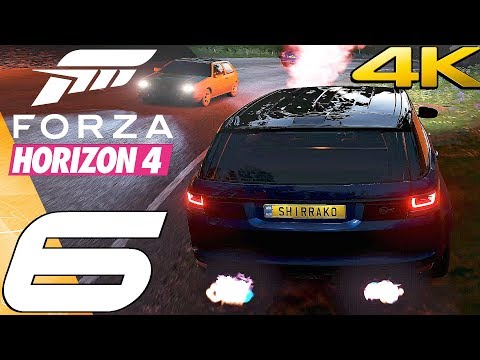 Forza Horizon 4 - Gameplay Walkthrough Part 6 - Cross Country Racing [4K 60FPS ULTRA]