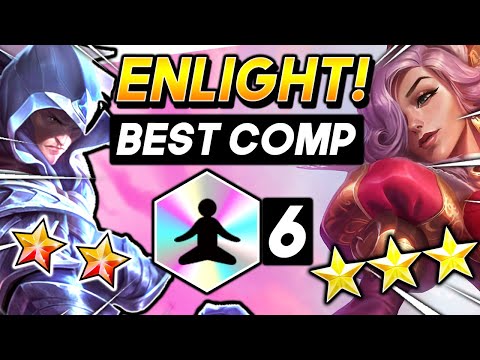 *6 ENLIGHT BEST COMP Strategy!*  - TFT SET 4.5 Ranked Teamfight Tactics 11.3 Patch Guide Build