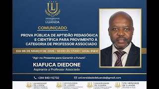 Prova Pública d'Aptidão Pedagógica e Científica para o Provimento nas 