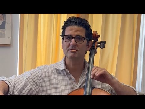 Janos Starker - A cigarette/candy relaxation tip…