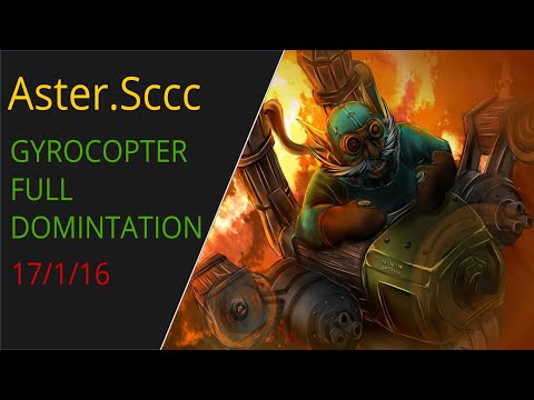 Aster.Sccc | GYROCOPTER TOTAL DOMINATION | 17/1/16 | FULL GAME