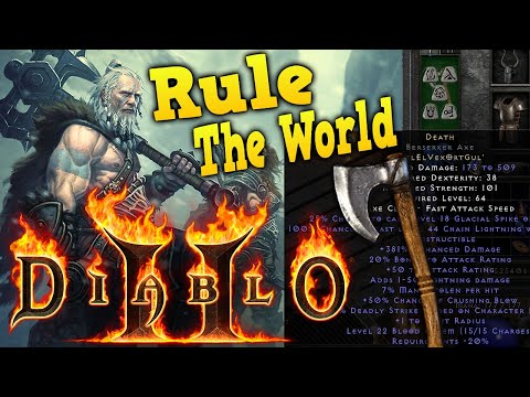 BEST WEAPON for WHIRLWIND?? Diablo 2 Resurrected