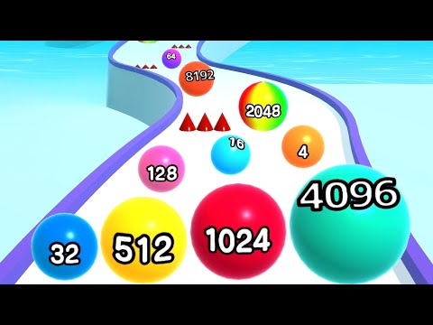 BALL Run 2048 – Merge Number Master Gameplay Walkthrough | Android & iOS