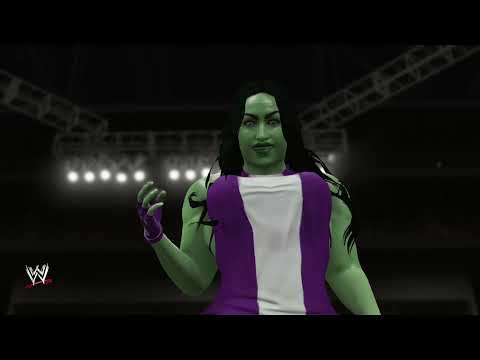 She-Hulk rages vs Titania in a Table Match!!!