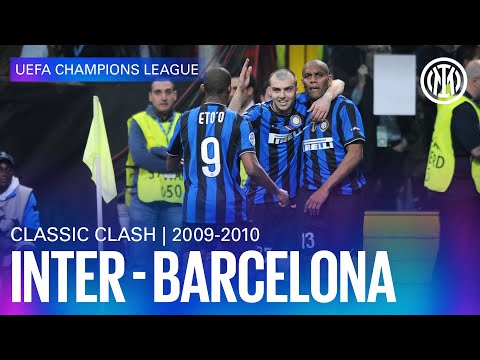 CLASSIC CLASH | INTER 3-1 BARCELONA 2009/10 | HIGHLIGHTS ⚽⚫🔵