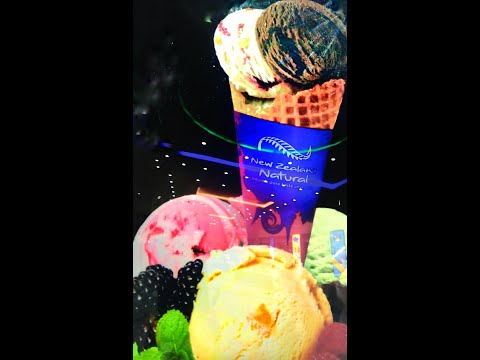 New Zealand natural ice-cream