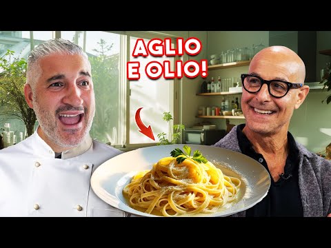 Vincenzo’s Plate Reacts to Stanley Tucci’s Spaghetti Aglio e Olio