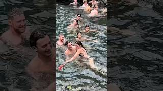 Waterfall Cliff Drop – Epic! #shorts #travel #waterfall #jumping