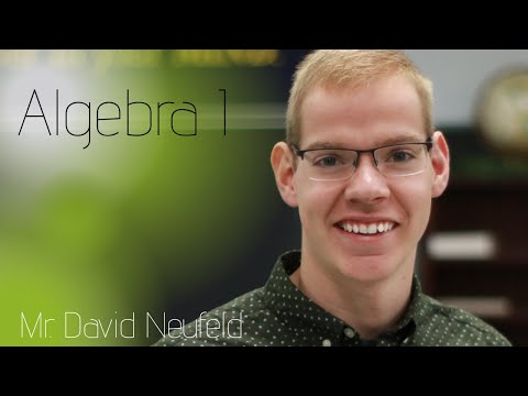 Algebra I Lesson 6.13