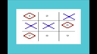 Tic Tac Toe for the Commodore VIC-20 / Commodore VC-20