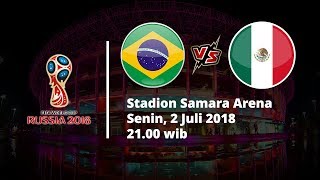 Jadwal Live Trans TV Pertandingan Piala Dunia 2018: Brasil Vs Meksiko Pukul 21.00 WIB