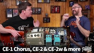 Video thumbnail for That Pedal Show – Boss CE-1, CE-2 & CE-2 Waza, Plus Four Other Great Chorus Pedals by That Pedal Show