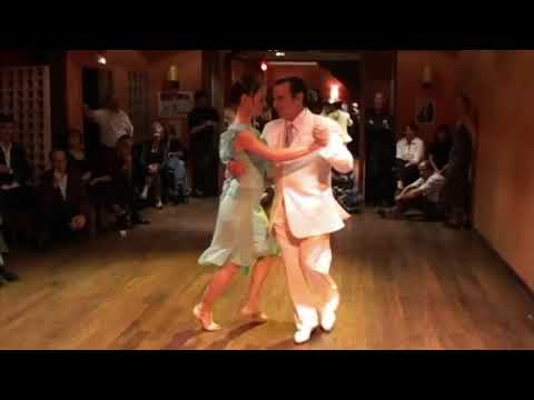  Orlando “Coco” Dias  and  Delphine Zinck  are  dancing  to  a  tango