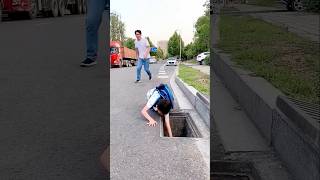 Manhole cover open #shorts #ytshorts