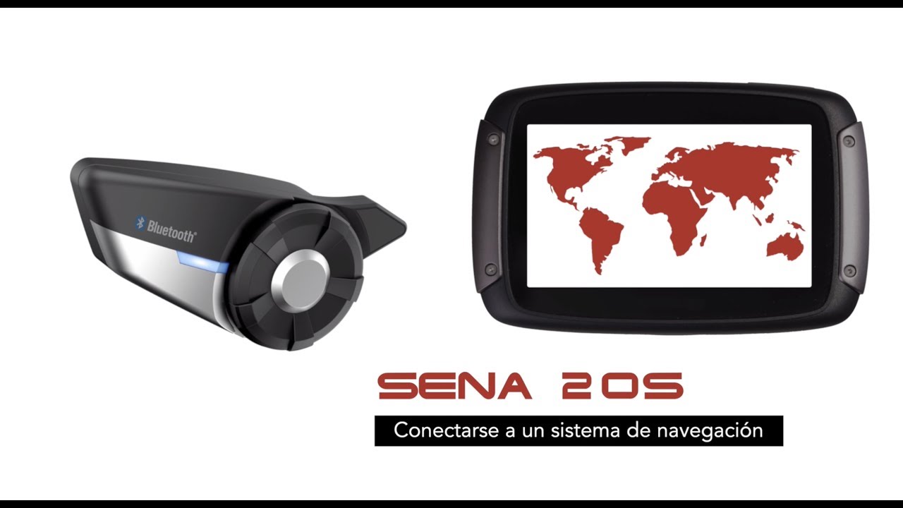 ¿Cómo conecto mi Sena 20S / 20S-Evo a un sistema de navegación?