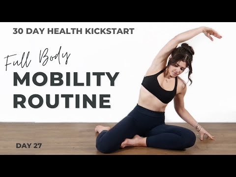 15 Minute Full Body Mobility Routine I 30 day Health Kickstart I Lucy Lismore