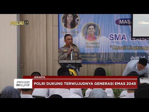 PRESISI UPDATE: SISWA DAN GURU SMA LABSCHOOL APRESIASI PAPARAN KADIV HUMAS POLRI 15/07/25 (20.00)