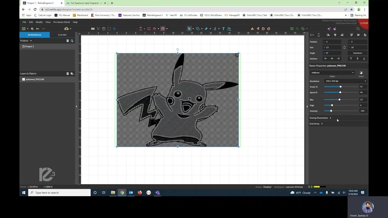 Retina Engrave Tutorial