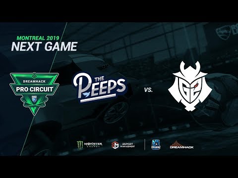 The Peeps vs G2 Esports | GRAND FINAL | Rocket League DreamHack Pro Circuit: Montreal 2019