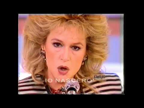 Loretta Goggi canta IO NASCERO' Domenica in 1986