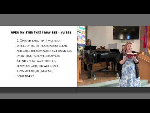 OPEN MY EYES THAT I MAY SEE VU 371