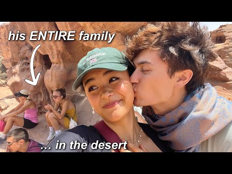 stuck with my boyfriend's family for 2 WEEKS