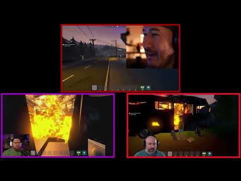Markiplier, Bob and Wade play Schedule I - from all angles synchronized