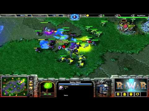 Rstarts.Th000 (HU) vs FoCuS (ORC) - Game 4 - WarCraft 3 gameplay - RN344