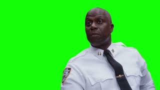 Captain Holt "I've never been happier" Brooklyn Nine-Nine green screen