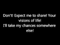 Rise Against - Dead Ringer (Lyrics)
