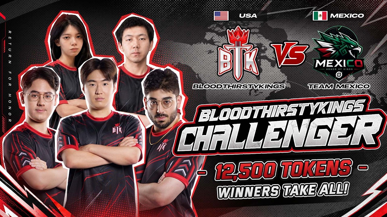 BTK vs Team Mexico BO5 | Hok