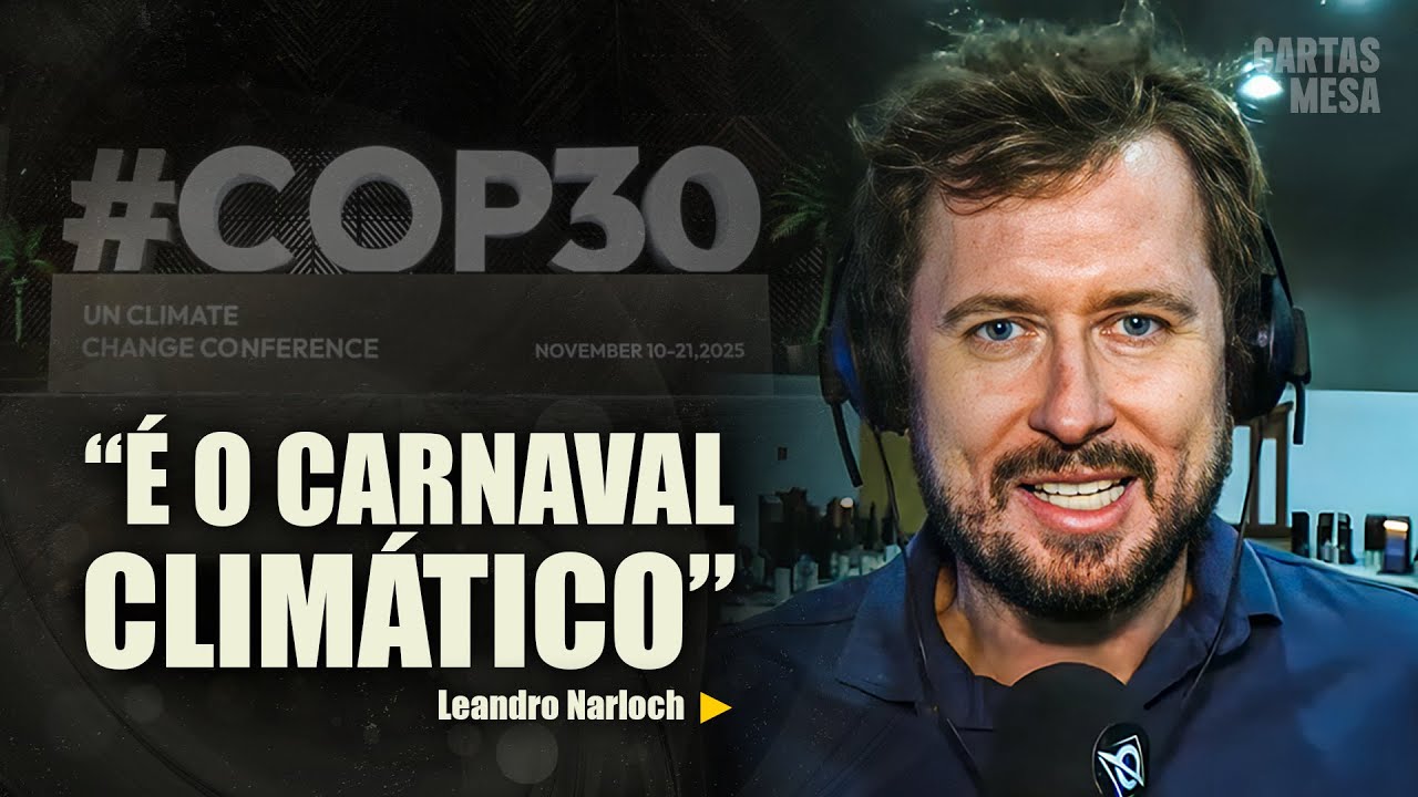 Direto da COP30, Leandro Narloch faz balanço do 1° dia de evento