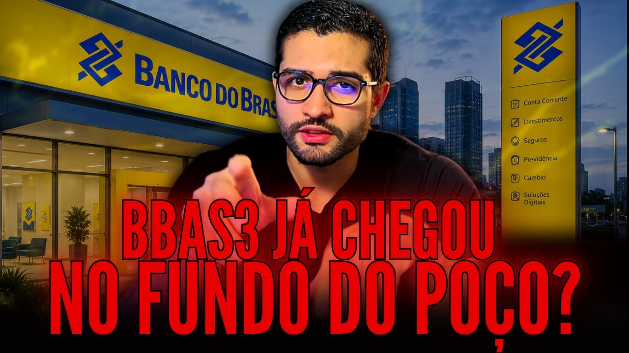 POR QUE O BANCO DO BRASIL NÃO DESABOU ABAIXO DE R$ 20,00 MESMO COM QUEDA FORTE NO LUCRO?