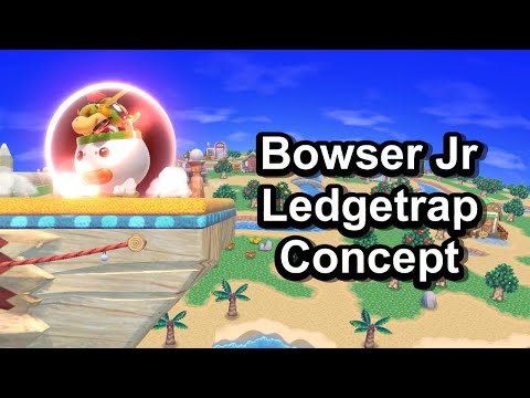 Ledgetrump Like Diddy Kong as Bowser Jr