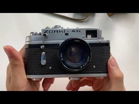 Zorki 4K 35 mm film camera with Jupiter 8 50mm F2 lens ( 8022 )
