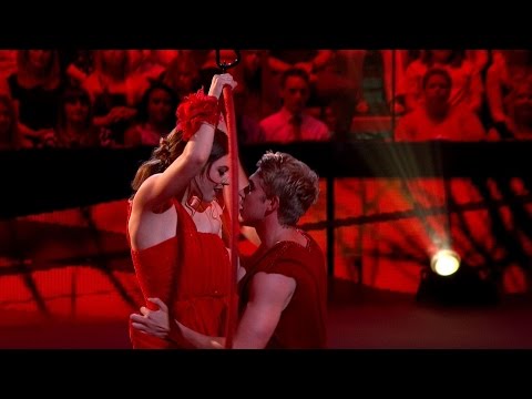 Bobby Lockwood Aerial Hoop Performance to 'All of Me' - Tumble: Episode 1 - BBC